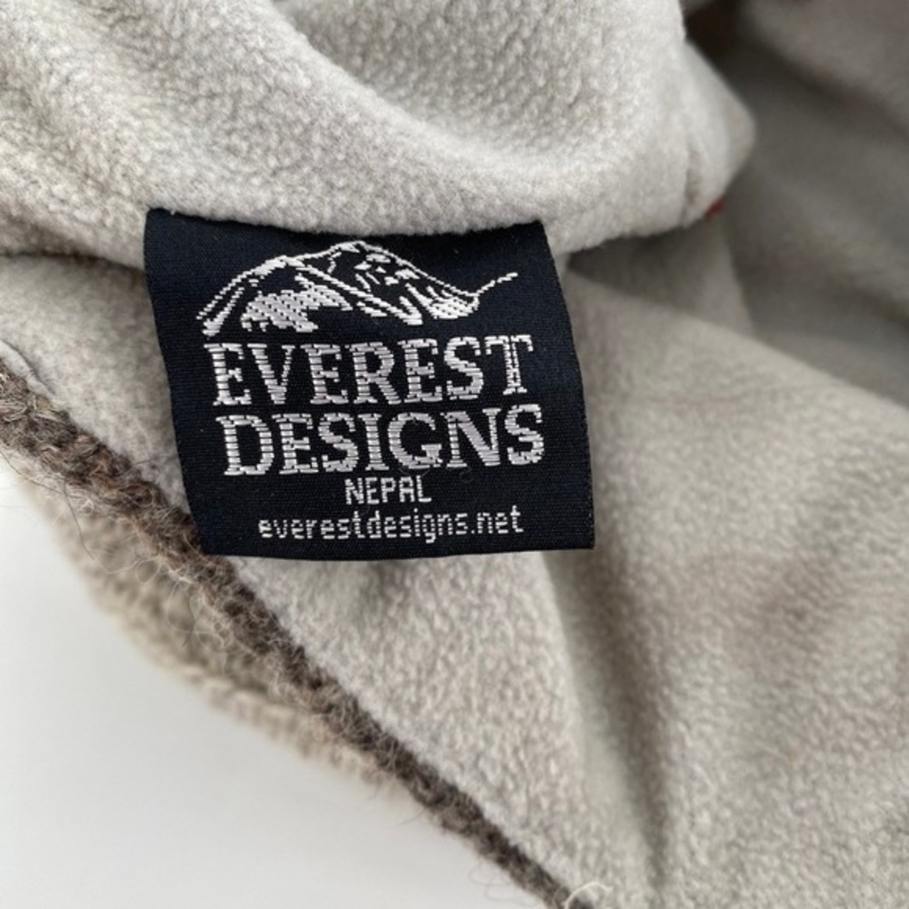 Everest Designs Womens Knit Beanie Hat Tan‎ Brown Lined Winter - Picture 8 of 9